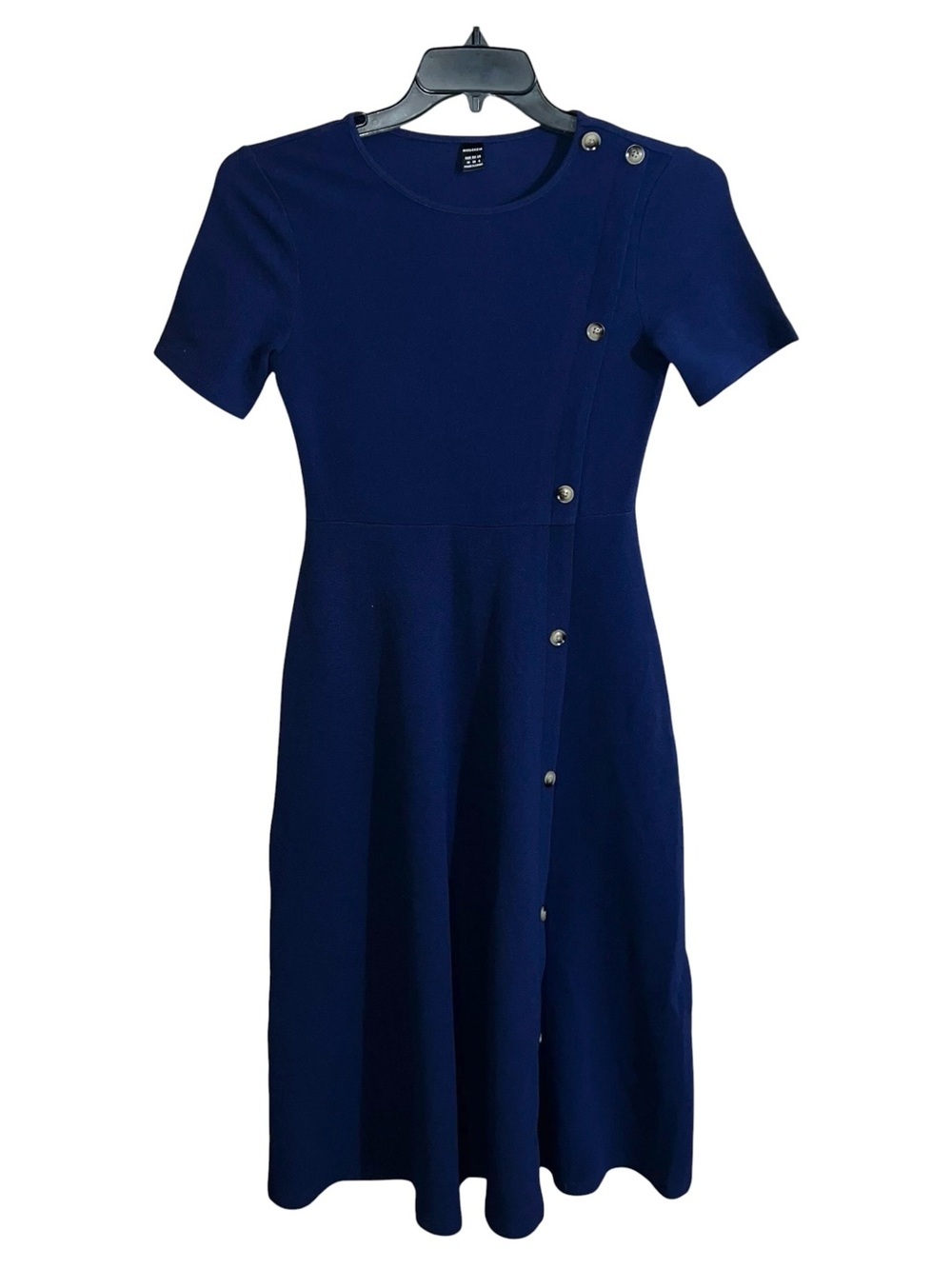 evolu Shein Short Sleeve Dress Women’s M Navy Blue